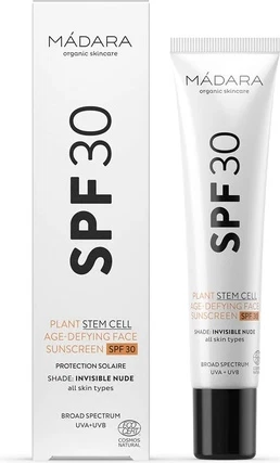 Солнцезащитный крем для лица MADARA Plant Stem Cell Ultra-Shield для лица 30