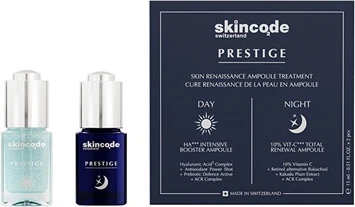 Омолаживающий уход для лица Skincode Skin Renaissance (Набор ампул)