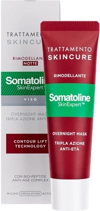 Ночная маска Somatoline Triple Action омолаживающая с моделирующим эффектом
