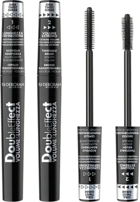 Тушь для ресниц Deborah Milano Double Effect Mascara