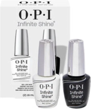 Набор лаков для ногтей OPI Infinite Shine Silk Duo Pack