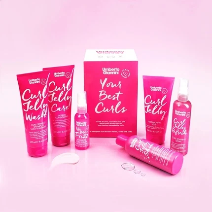 Набор для ухода за волосами Umberto Giannini Your Best Curls Wash and Styling Curl Jelly Gift Set