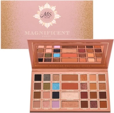 Bperfect Cosmetics Mrs Glam Magnificent Palette ko'z soyasi palitrasi