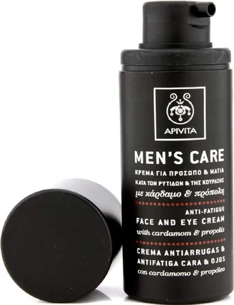 Cream Apivita Men's Care Anti-Wrinkle Anti-Fatigue Face and Eye Cream