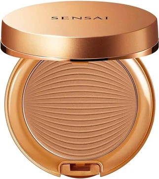 Компактная Пудра-Защита от Солнца Sensai Silky Bronze Compact Sc02 Natural