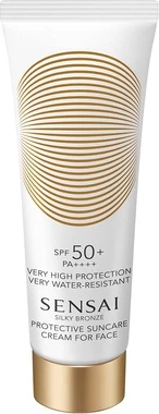 Дневной Крем для Лица Sensai Protective Face Cream Spf 50 Silky Bronze
