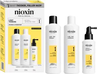 Набор по уходу за волосами Nioxin System 1 Пробный набор