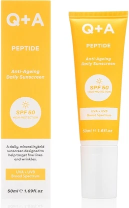 Солнцезащитный крем Qasimi Q+A Peptide Anti-Ageing Daily