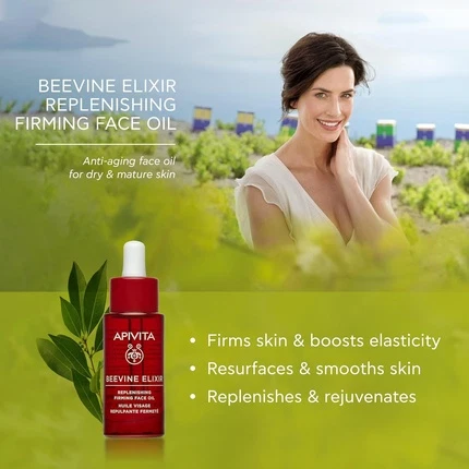 Лицевое масло Apivita Beevine Elixir