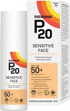 Защита лица от солнца Riemann Sensitive Face Protector Solar SPF50