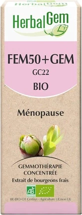 Сыворотка Herbalgem Organic Fem50+ Gem