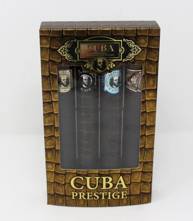 Eau De Toilette Set Cuba Prestige