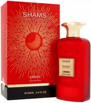 Eau de Parfum Hamidi Shams Ambre L'eau de Aqua