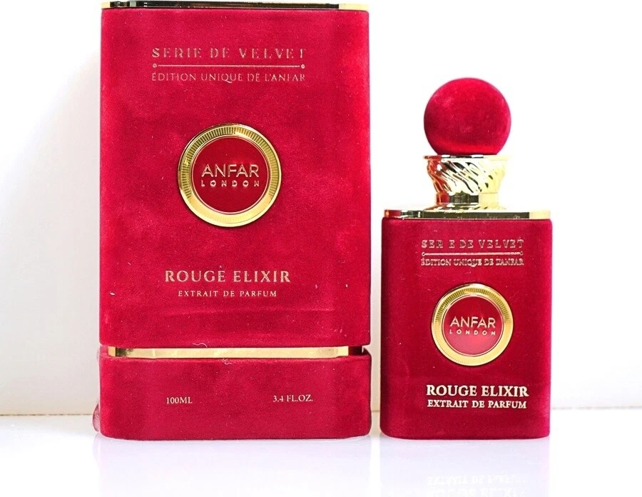 Extrait De Parfum Anfar Serie De Velvet Rouge Elixir