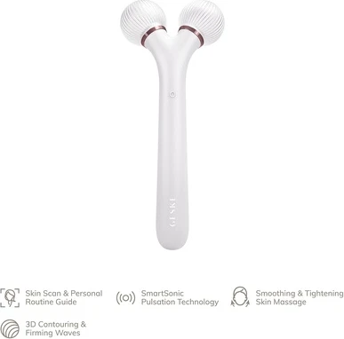 Вибромассажер Geske SmartAppGuided Sonic Facial Roller 4 в 1