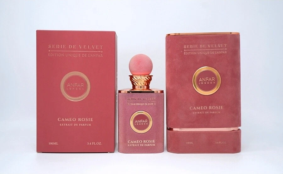 Extrait De Parfum Anfar Serie De Velvet Edition Cameo Rosie