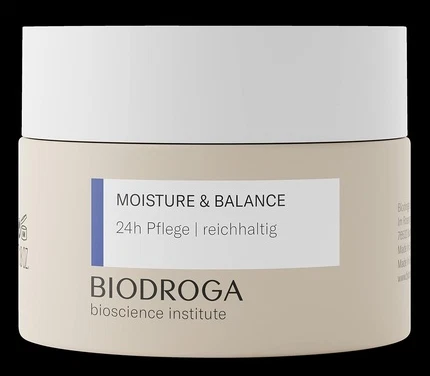 Yuz uchun krem Biodroga Moisture & Balance 24 soatlik boy yuz kremi