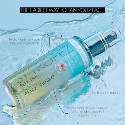 Автозагар для лица St Tropez Self Tan Purity Water Bronzing
