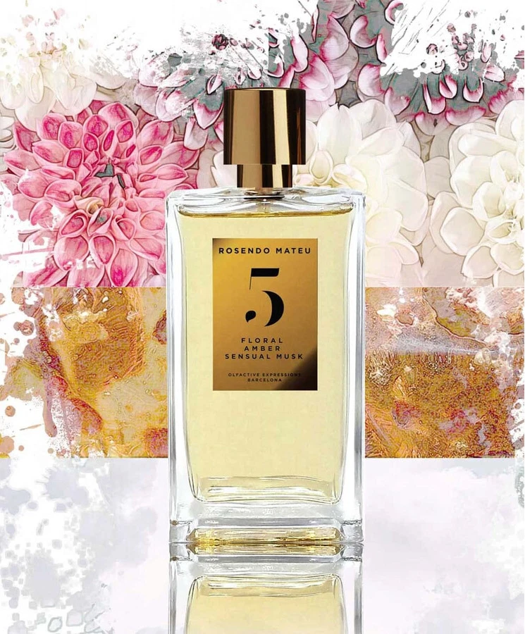 Eau De Parfum Rosendo Mateu No 5 Floral Amber Sensual Musk