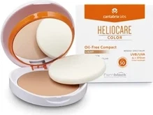 Компактная тональная основа Heliocare Color Oil Free Compact Makeup SPF 50 Светлый