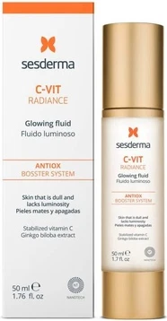 Сыворотка-флюид для сияния Sesderma C Vit Radiance Glowing Fluid Antioxidant Booster System
