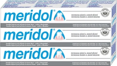 Зубная паста Meridol Gentle White Тройная упаковка