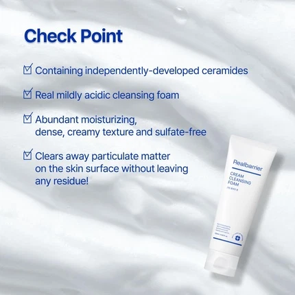 Очищающая Пенка Real Barrier Gentle Sulfate-Free Amino Acid