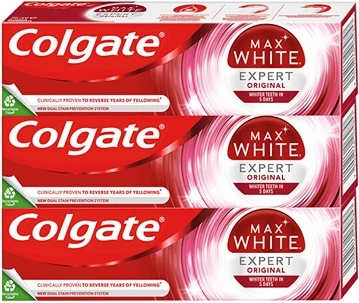 Зубная паста Colgate Max White Expert Original Отбеливающая