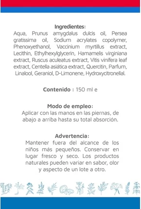 Крем Laboratorios Mahen Fluyen для циркуляции