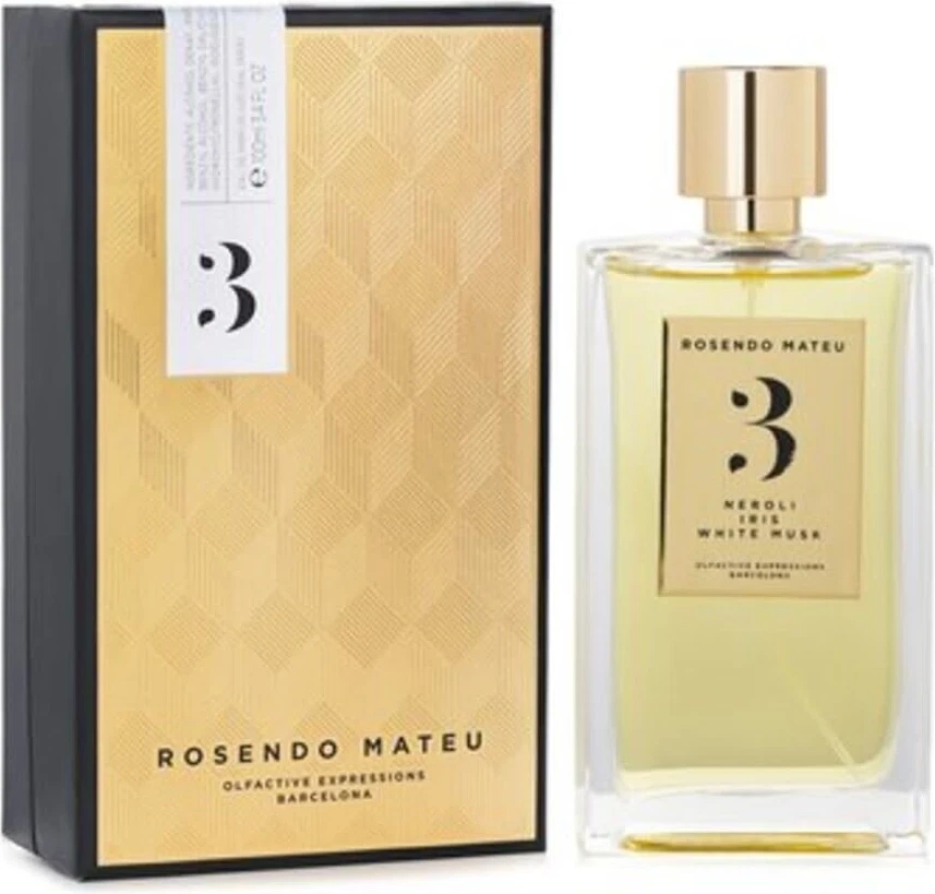 Eau De Parfum Rosendo Mateu 3 Neroli Iris White Musk