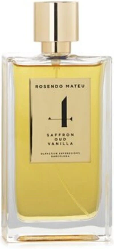 Eau de Parfum Rosendo Mateu 4 Saffron Oud Vanilla