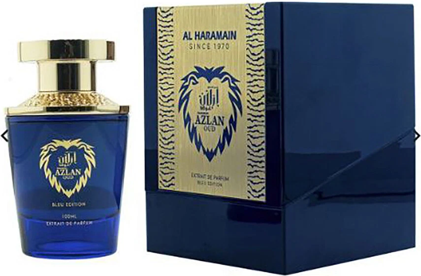 Extrait De Parfum Al Haramain Azlan Oud Bleu Edition