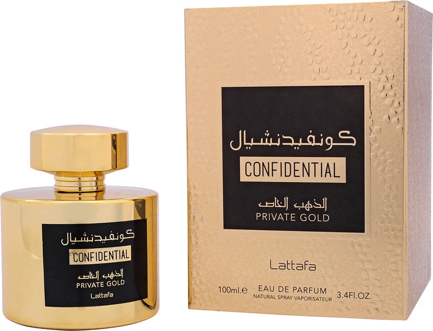 Eau de Parfum Lattafa Confidential Private Gold — foto 3