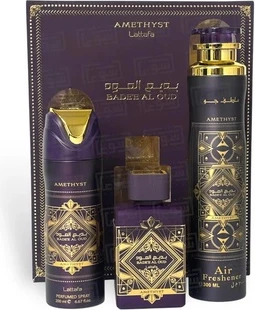 Подарочный набор Парфюмерной воды Lattafa Badee Al Oud Amethyst