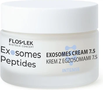 Крем для лица Floslek Exosomes Peptides Cream с экзосомами, повышающий плотность кожи