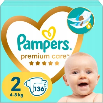 Подгузники Pampers Premium Care