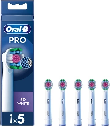 Сменные насадки для электрической зубной щетки Oral-B Pro 3D White