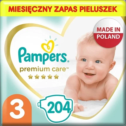 Подгузники Pampers Premium Ежемесячная Коробка