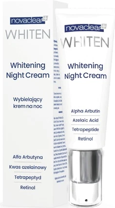 Крем Novaclear Novaclear WHITEN Осветляющий крем для кожи с Ретинолом и Арбутином