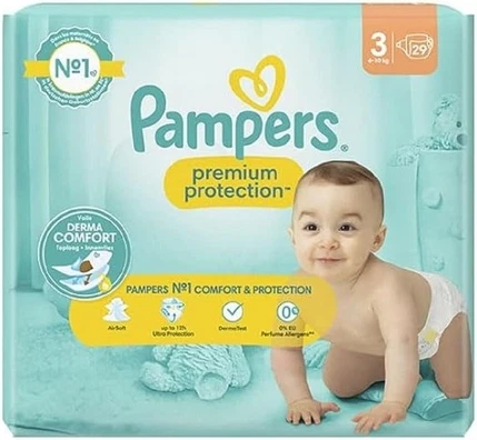 Подгузники Pampers Premium Protection