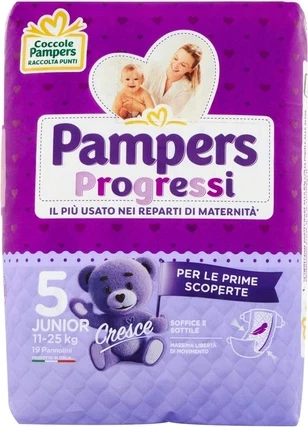 Diapers Pampers Progressi Junior