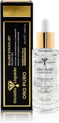 Питательное масло для лица Gioiello Liquido Silver Stardust Glow Oil
