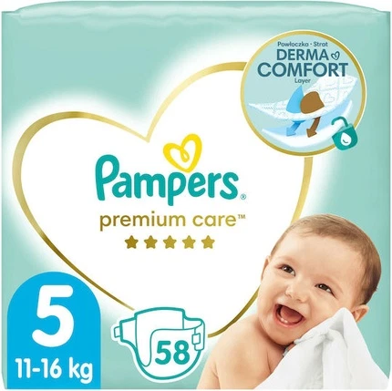 Подгузники Pampers Premium Care