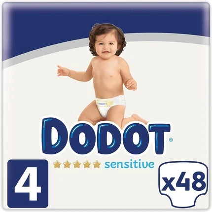 Подгузники Dodot Sensitive