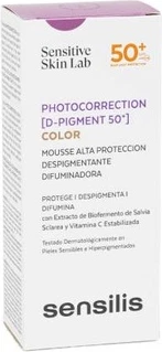 Защита от солнца для лица Sensilis Photocorrection Dpigment Spf50 Color