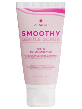 Скраб для лица Veralab Smoothy Gentle Scrub Отшелушивающий и нежный очищающий скраб для лица