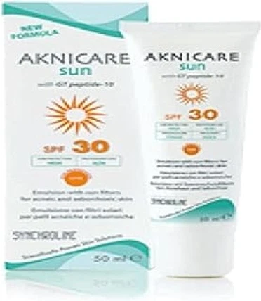 Sunscreen Face Protection Synchroline Aknicare