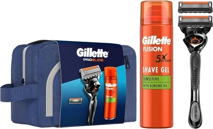 Gillette ProGlide erkaklar uchun nam tirik sovun qilish uchun sovg'a to'plami