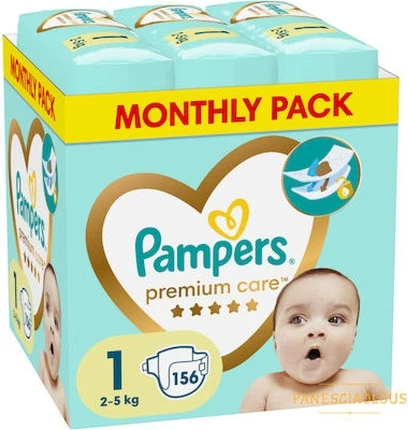 Подгузники Pampers Premium Care