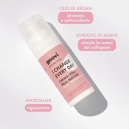 Face Cream Goovi Change Every Day Hydrating and Wrinkle Prevention